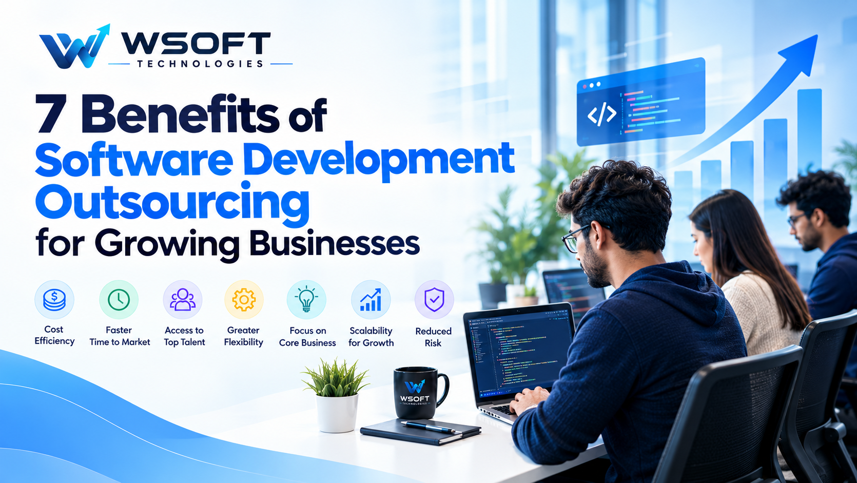 7 Benefits of Software Development Outsourcing for Growing Businesses